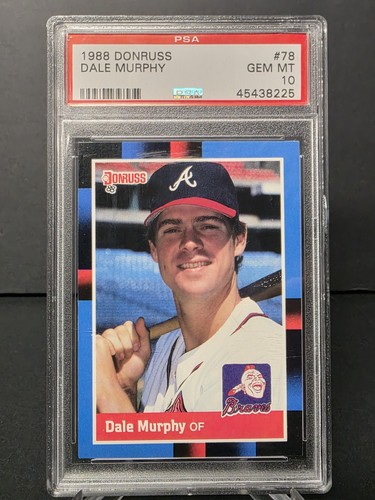 1988 Donruss Dale Murphy #78 card