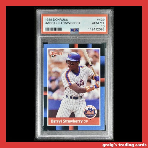 1988 Donruss Darryl Strawberry #439 card