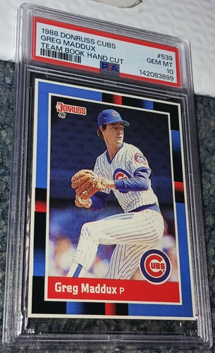 1988 Donruss Greg Maddux #539 card