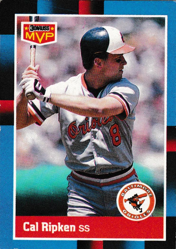 1988 Donruss MVP Cal Ripken Jr. #BC-1 card