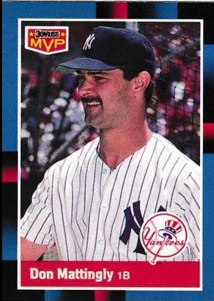 1988 Donruss MVP Don Mattingly #BC-21 card