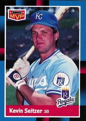 1988 Donruss MVP Kevin Seitzer #BC-17 card