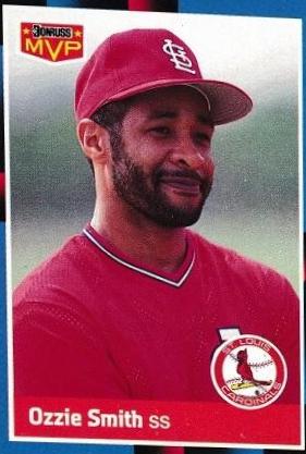1988 Donruss MVP Ozzie Smith #BC-22 card