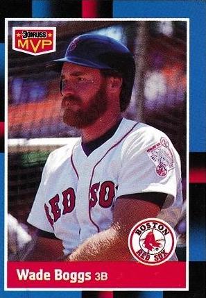 1988 Donruss MVP Wade Boggs #BC-7 card