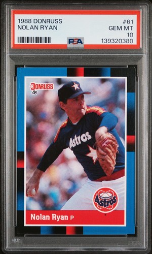 1988 Donruss Nolan Ryan #61 card