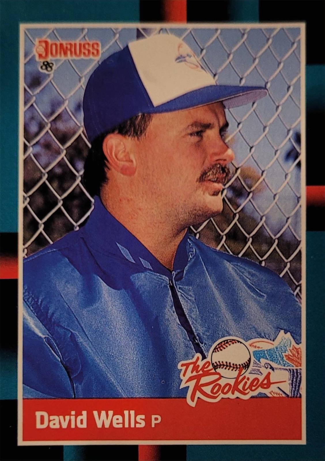 1988 Donruss Rookies David Wells #26 card