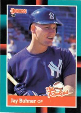 1988 Donruss Rookies Jay Buhner #11 card