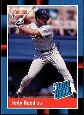 1988 Donruss Rookies Jody Reed #41 card
