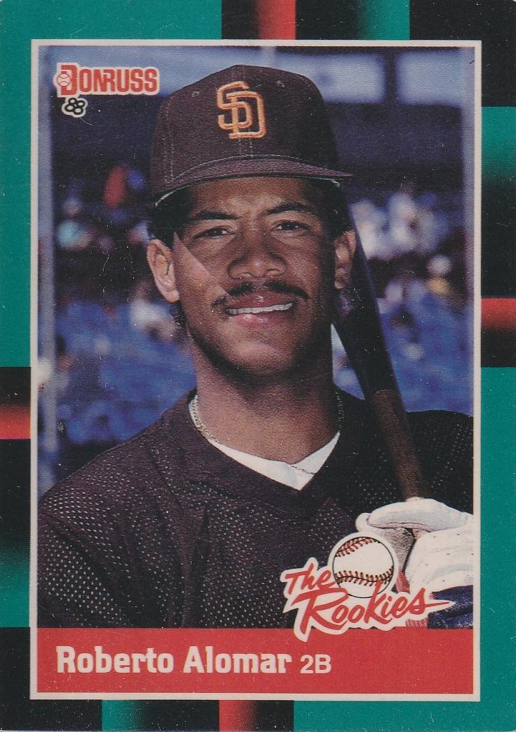 1988 Donruss Rookies Roberto Alomar #35 card