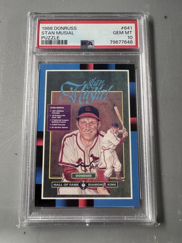 1988 Donruss Stan Musial #641 card