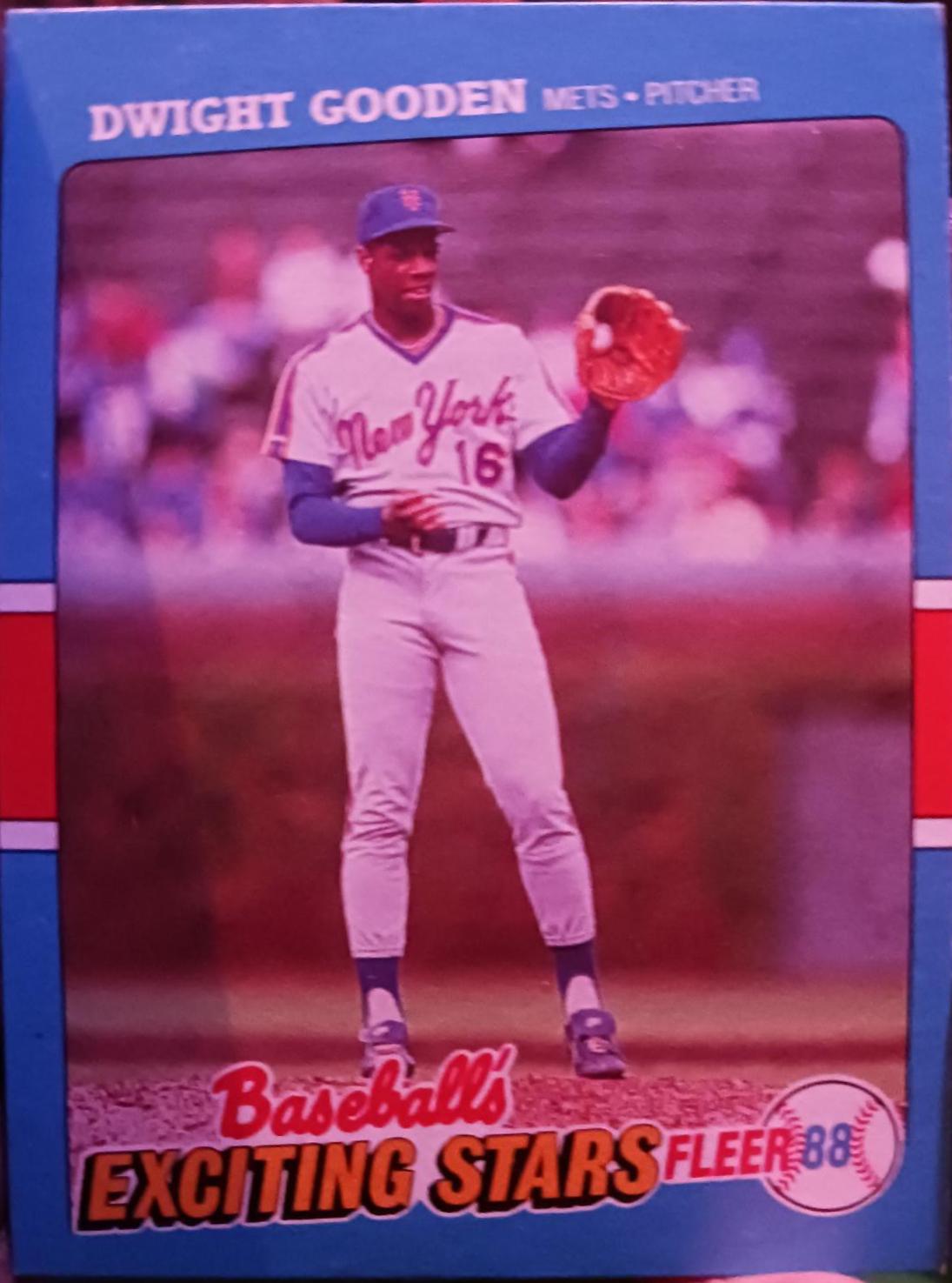 1988 Fleer Exciting Stars Dwight Gooden #15 card