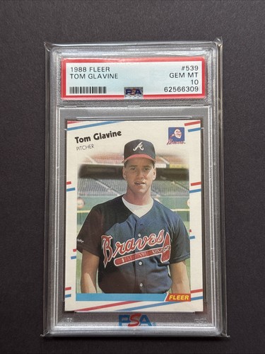 1988 Fleer Tom Glavine #539 card