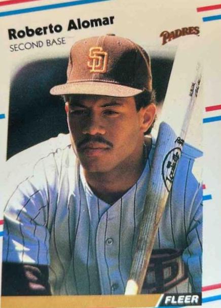 1988 Fleer Update Roberto Alomar #U-122 card