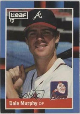 1988 Leaf Dale Murphy #83 card