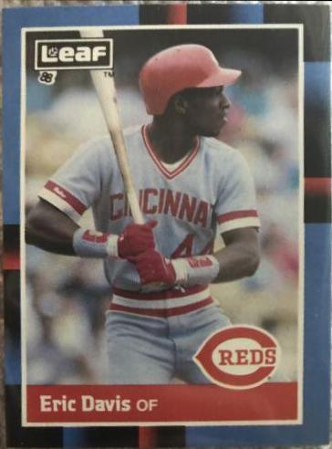 1988 Leaf Eric Davis #149 card