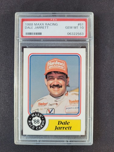 1988 Maxx Charlotte Dale Jarrett #61 card