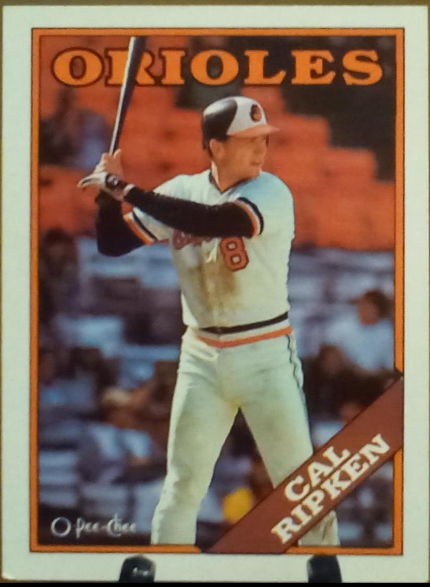 1988 O Pee Chee Cal Ripken Jr. #74 card