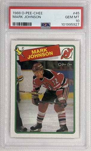 1988 O-Pee-Chee Mark Johnson #45 card