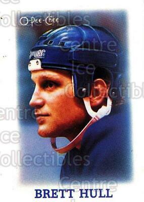 1988 O-Pee-Chee Minis Brett Hull #16 card