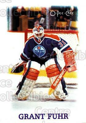 1988 O-Pee-Chee Minis Grant Fuhr #9 card