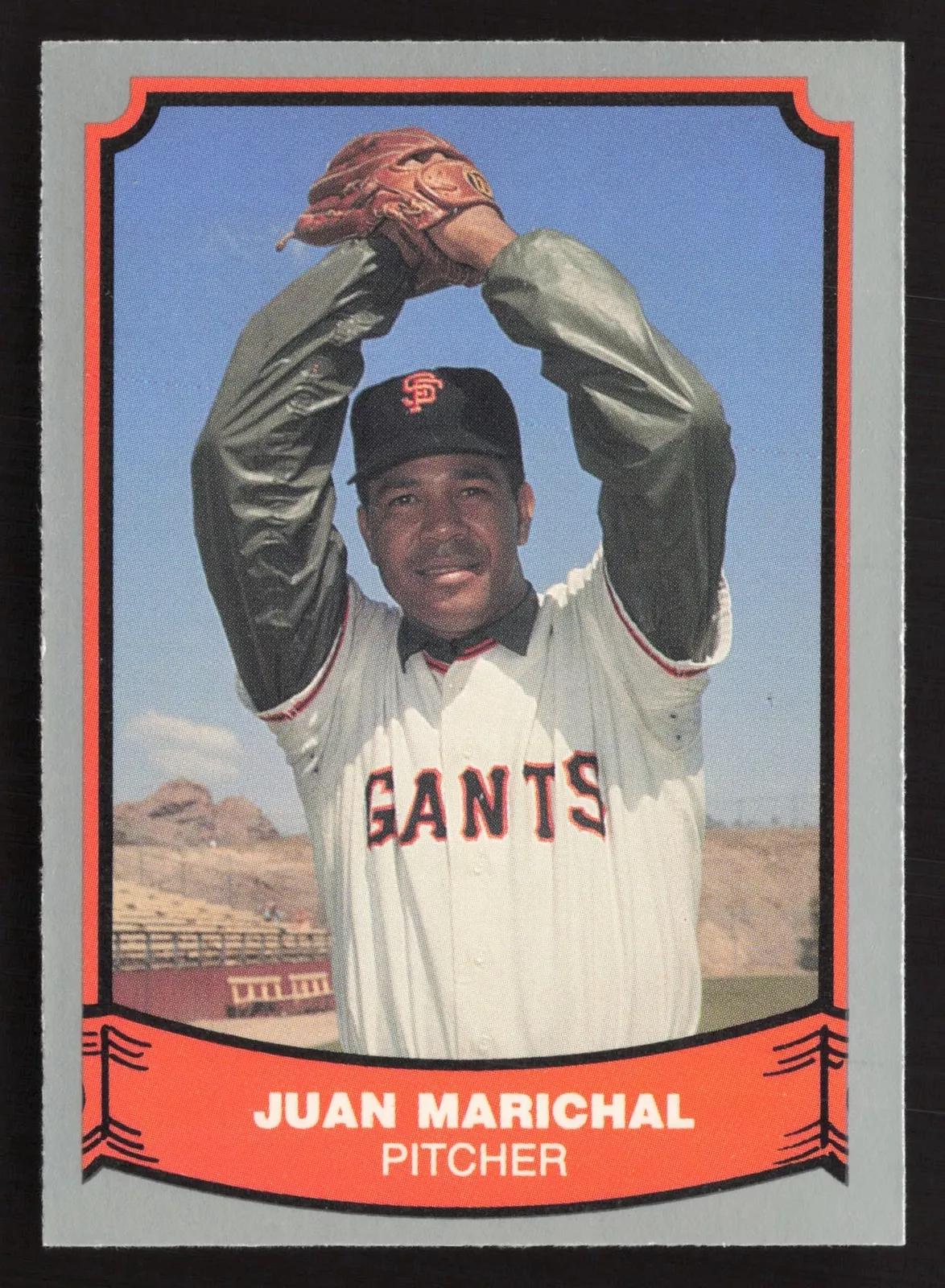1988 Pacific Legends Juan Marichal #54 card