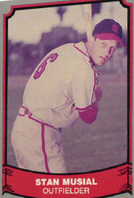 1988 Pacific Legends Stan Musial #6 card