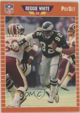 1988 Pro Set Test Reggie White #4 card