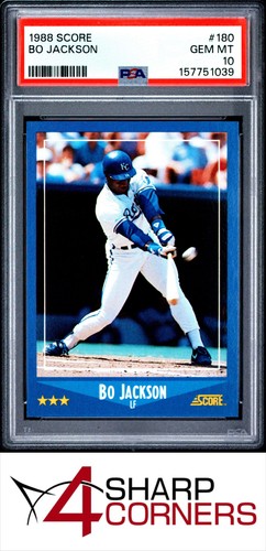 1988 Score Bo Jackson #180 card