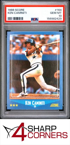 1988 Score Ken Caminiti #164 card