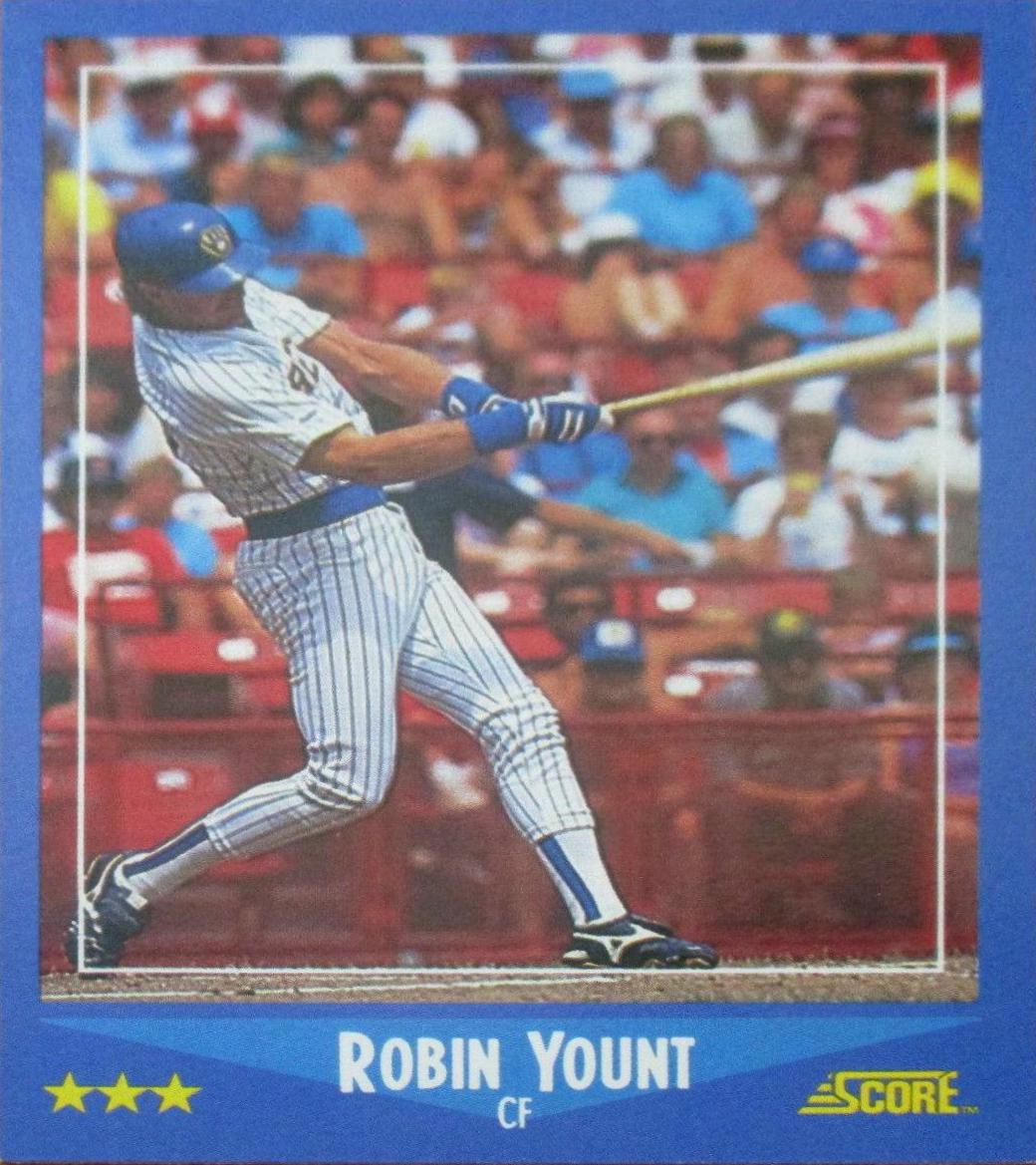 1988 Score Robin Yount #160 card