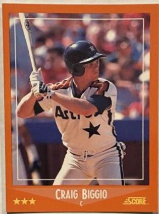 1988 Score Traded Craig Biggio [Glossy] #103T card
