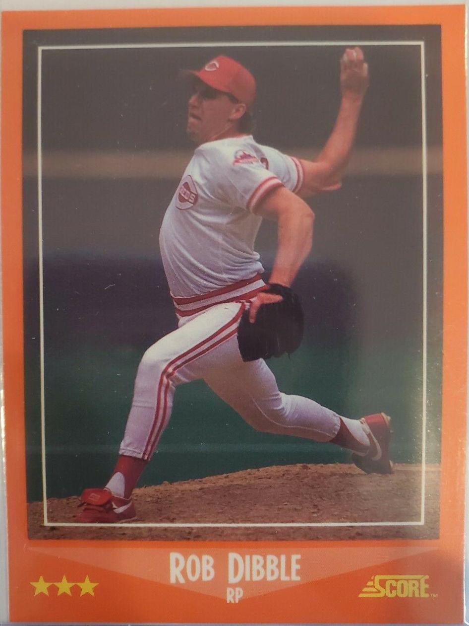 1988 Score Traded Rob Dibble [Glossy] #86T card