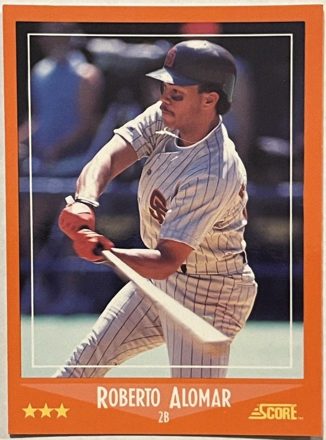 1988 Score Traded Roberto Alomar [Glossy] #105T card