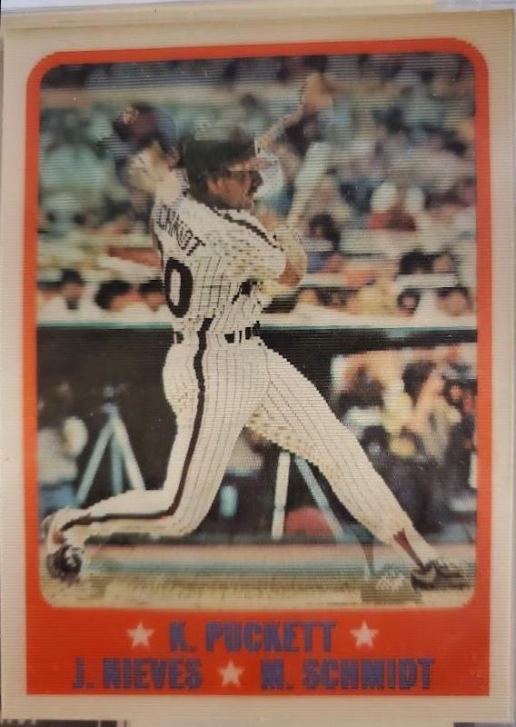 1988 Sportflics 87 Highlights [Puckett, Nieves, Schmidt] #180 card