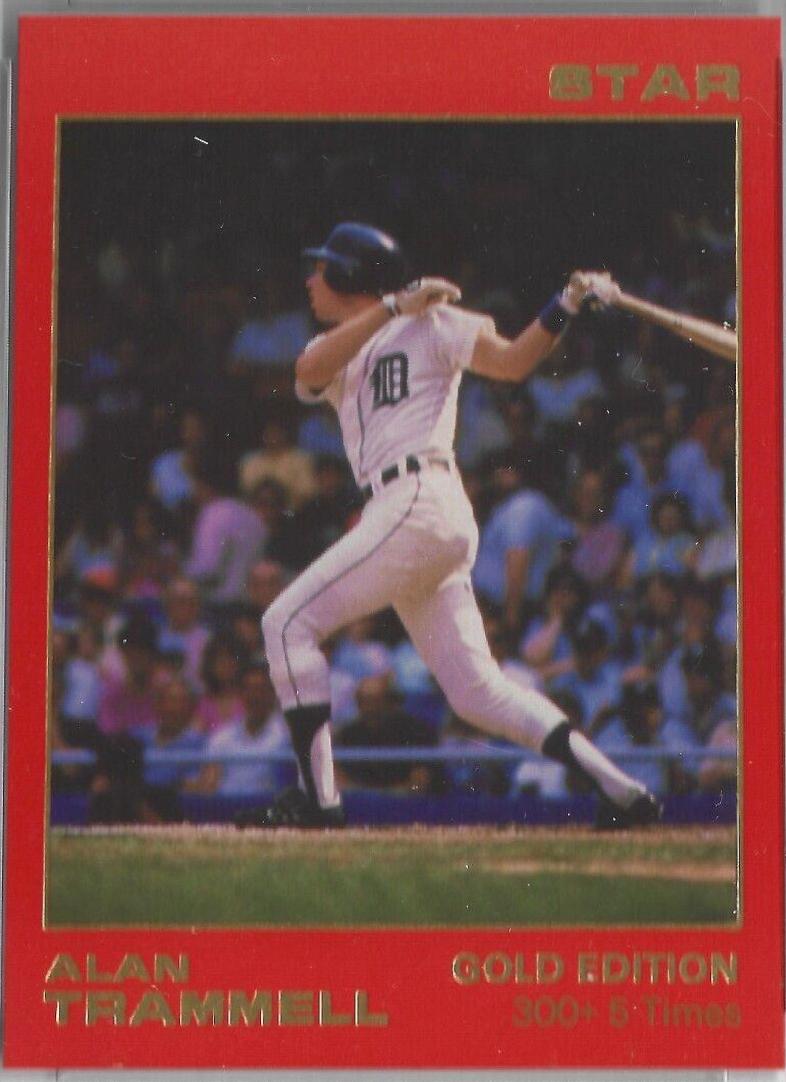 1988 Star Gold Edition Alan Trammell [300+ 5 Times] #148 card