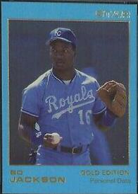 1988 Star Gold Edition Bo Jackson [Personal Data] #89 card