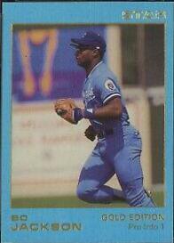 1988 Star Gold Edition Bo Jackson [Pro Info 1] #87 card