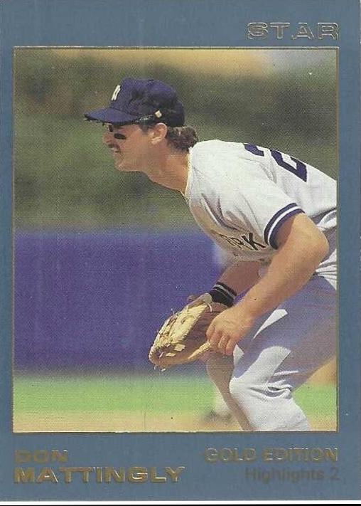 1988 Star Gold Edition Don Mattingly [Highlights 2] #25 card