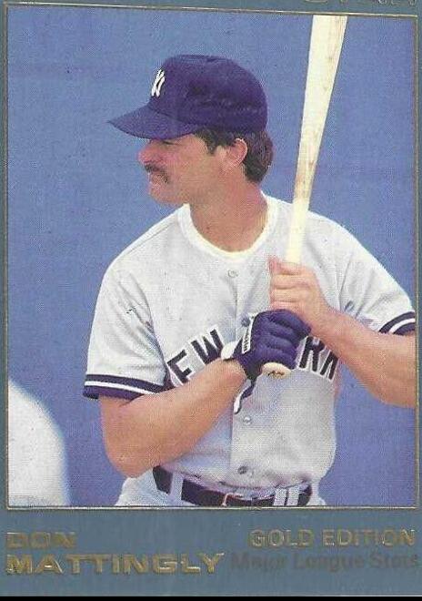 1988 Star Gold Edition Don Mattingly [New York] #30 card