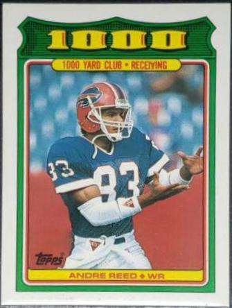 1988 Topps 1000 Yard Club Andre Reed #28 card