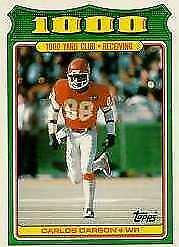 1988 Topps 1000 Yard Club Carlos Carson #6 card