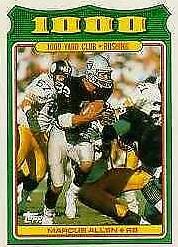 1988 Topps 1000 Yard Club Marcus Allen #27 card