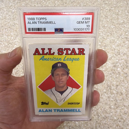 1988 Topps Alan Trammell #389 card