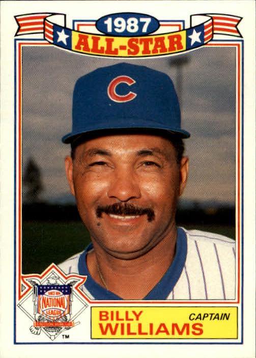 1988 Topps All Star Glossy Set of 22 Billy Williams #22 card