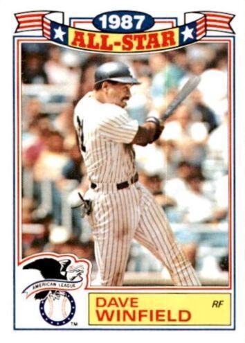 1988 Topps All Star Glossy Set of 22 Dave Winfield #8 card