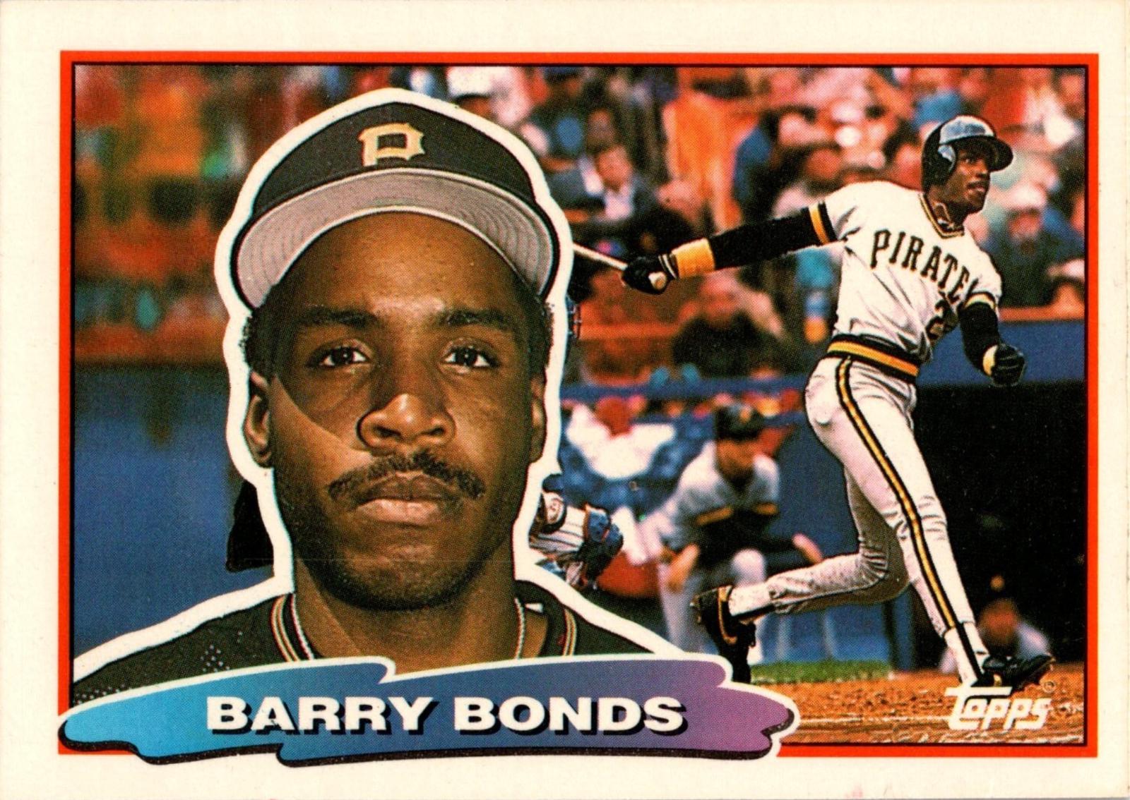 1988 Topps Big Barry Bonds #89 card
