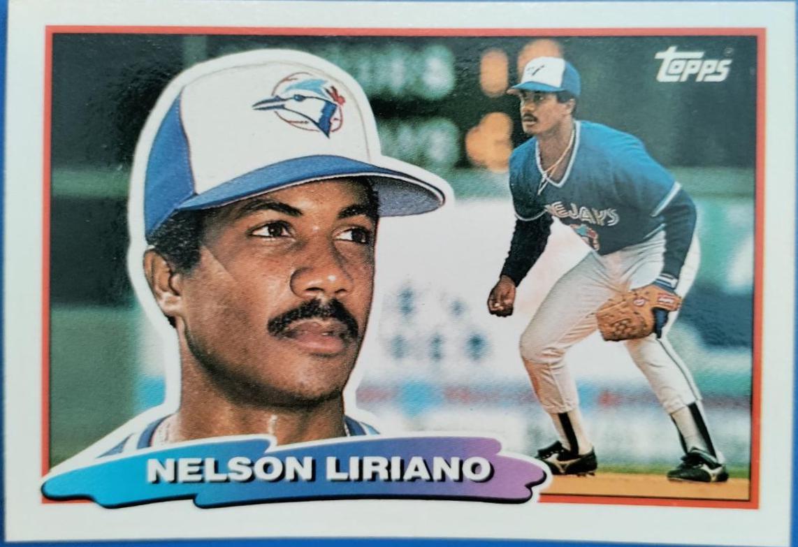 1988 Topps Big Nelson Liriano #155 card