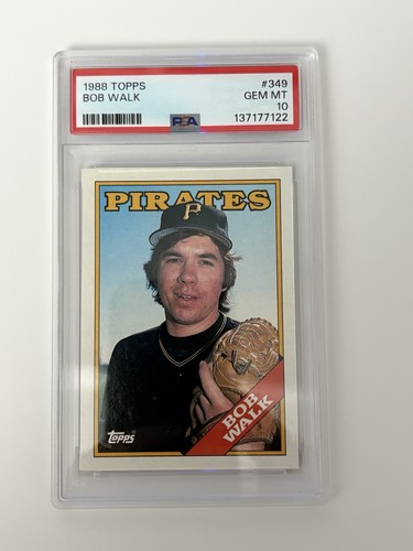 1988 Topps Bob Walk #349 card