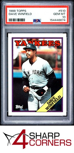1988 Topps Dave Winfield #510 card