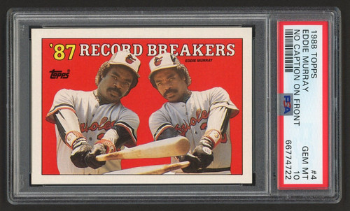 1988 Topps Eddie Murray #4 card